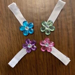 Baby/Toddler Girl Flower Hair Clips